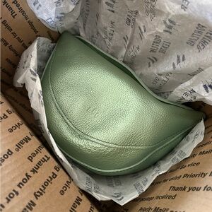 Portland Leather Beetle Crossbody Bag Small